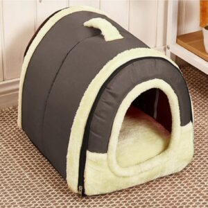 Luxetails™ Cozy Plush Dog House – Ultra Soft Pet Bed for Dogs & Puppies