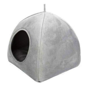 Luxury Semi-Enclosed Pet Tent – Cozy Cat & Dog Bed | Luxetails